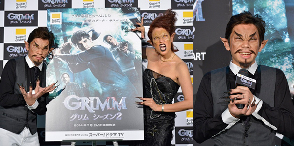 「GRIMM／グリム ファイナル・シーズン」5/9(水)22:00からの独占日本初放送を記念して、織田信成さん、篠原信一さん、アンガールズさんら ヴェッセン(魔物)に扮したゲストからお祝いコメントが到着！