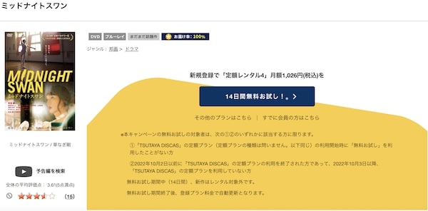 ミッドナイトスワン | VODスーパー！セレクション