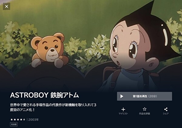 ASTROBOY 鉄腕アトム | VODスーパー！セレクション
