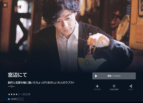 窓辺にて | VODスーパー！セレクション