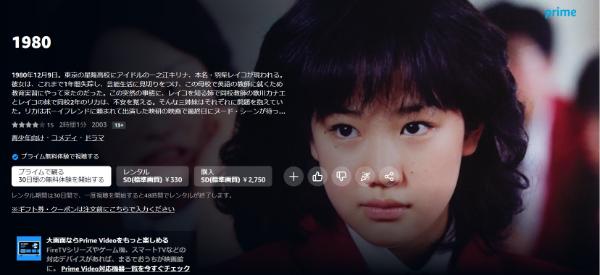1980 Amazonプライム