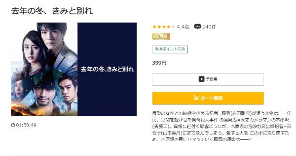 去年の冬、きみと別れmusic.jp