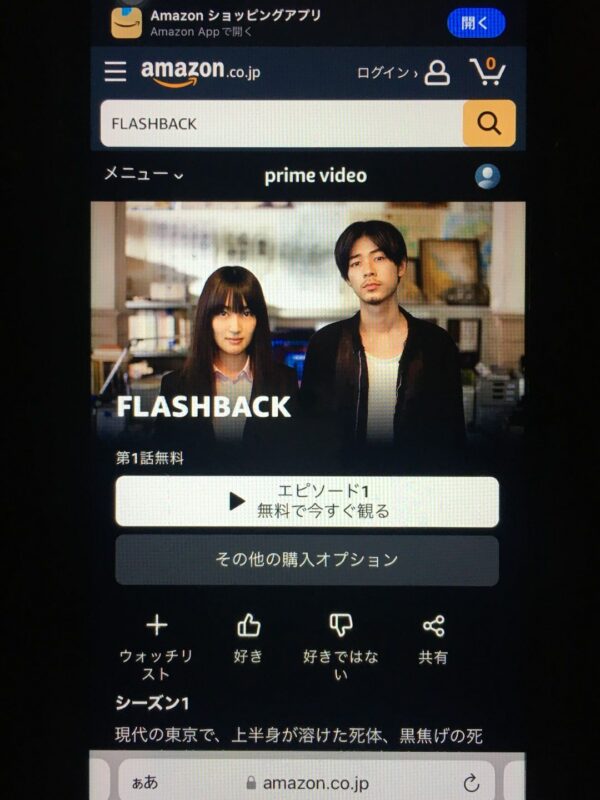 FLASHBACK　amazon