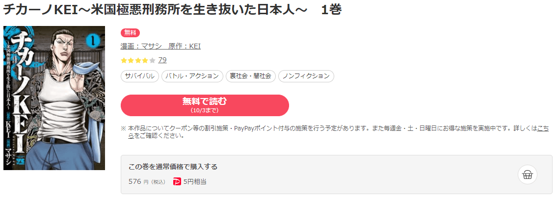 漫画チカーノkeiを全巻無料で読めるアプリやサイトはどこなのか調査した結果 電子書籍スーパー セレクション