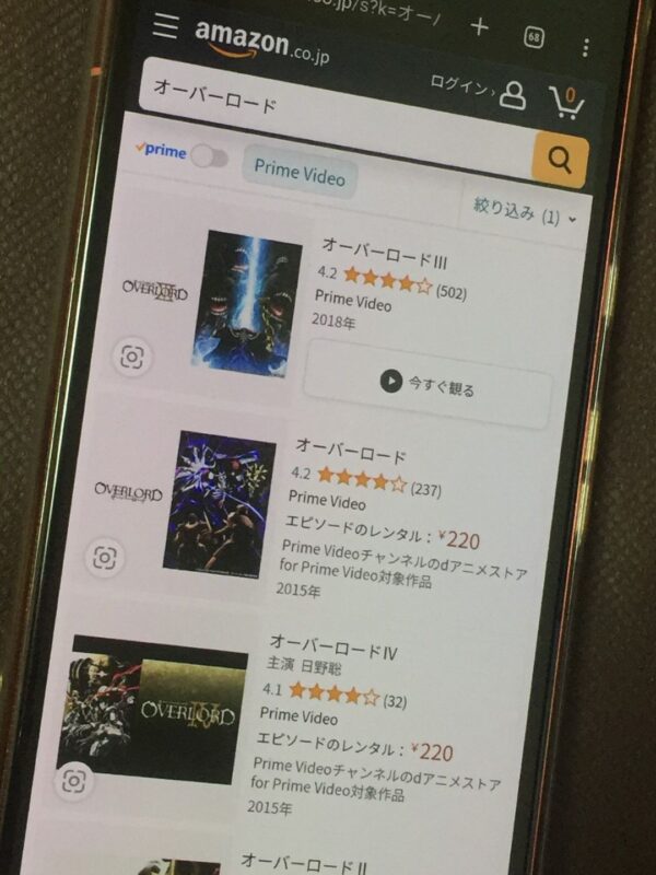 オーバーロード amazon