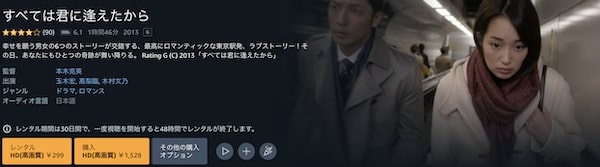 すべては君に逢えたから amazon