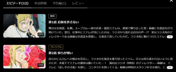 波よ聞いてくれ DMMTV