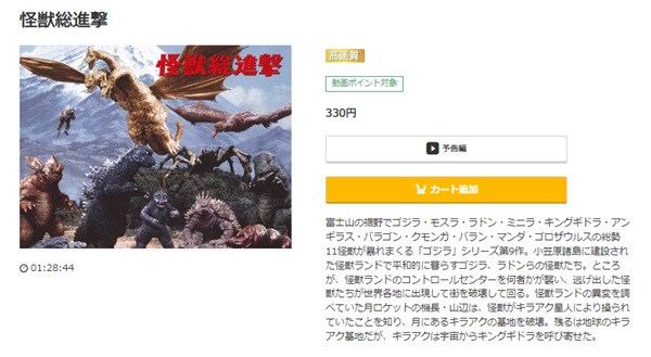 怪獣総進撃music.jp