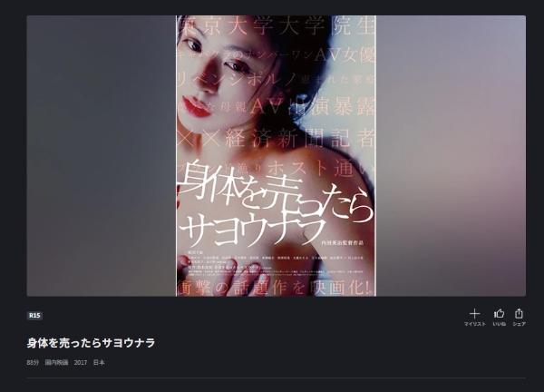 身体を売ったらサヨウナラFOD