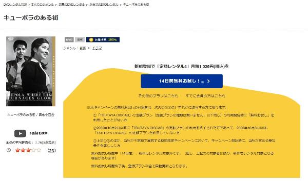 キューポラのある街 TSUTAYA DISCAS