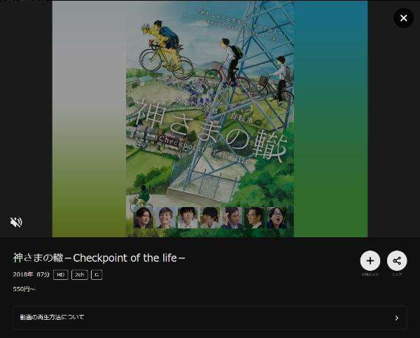 神さまの轍 -check point of the life-DMMTV