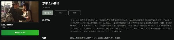 京都太秦物語 Hulu