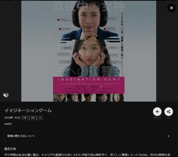 イマジネーションゲーム DMMTV