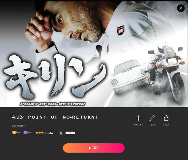 キリン POINT OF NO-RETURN！Lemino