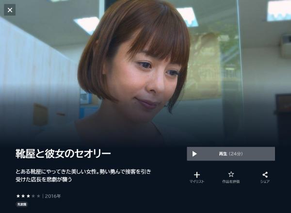 靴屋と彼女のセオリー U-NEXT