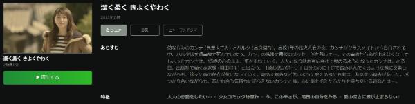 潔く柔く きよくやわくHulu