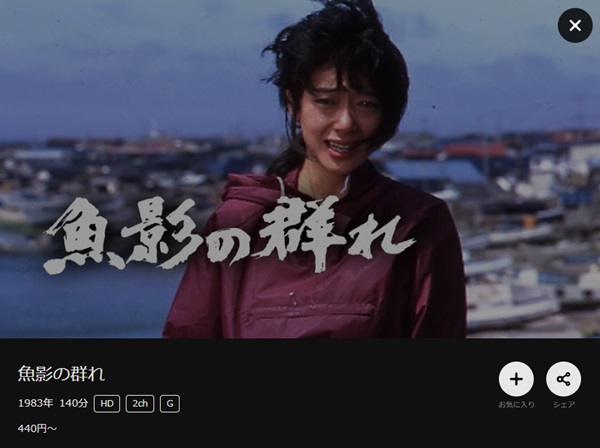 魚影の群れDMMTV