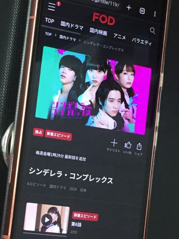 シンデレラ・コンプレックス(2024年版) fod
