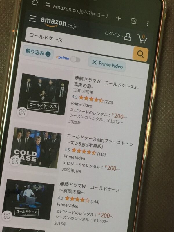 コールドケース全シリーズまとめ amazon