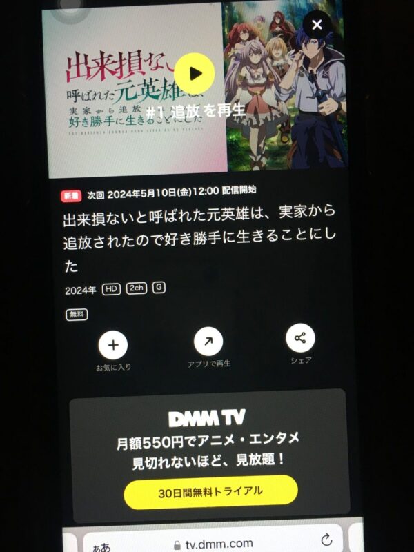 出来損ないと呼ばれた元英雄は、実家から追放されたので好き勝手に生きることにした　dmmtv