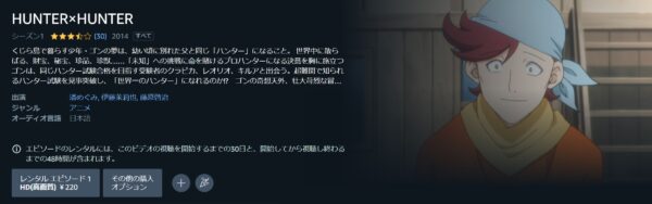 HUNTER×HUNTER（ハンターハンター）『2011年』　amazon