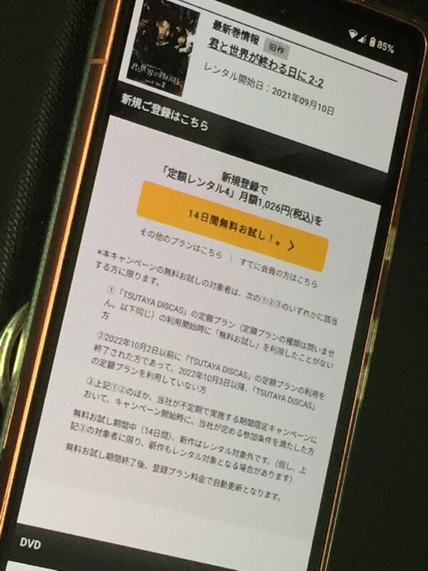 君と世界が終わる日に Season2　tsutaya discas