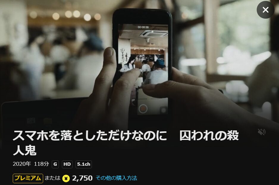 スマホを落としただけなのに 囚われの殺人鬼 DMM TV