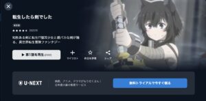 転生したら剣でした