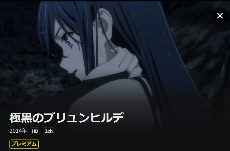 極黒のブリュンヒルデ DMM TV