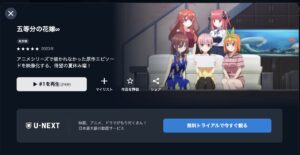 五等分の花嫁∽
