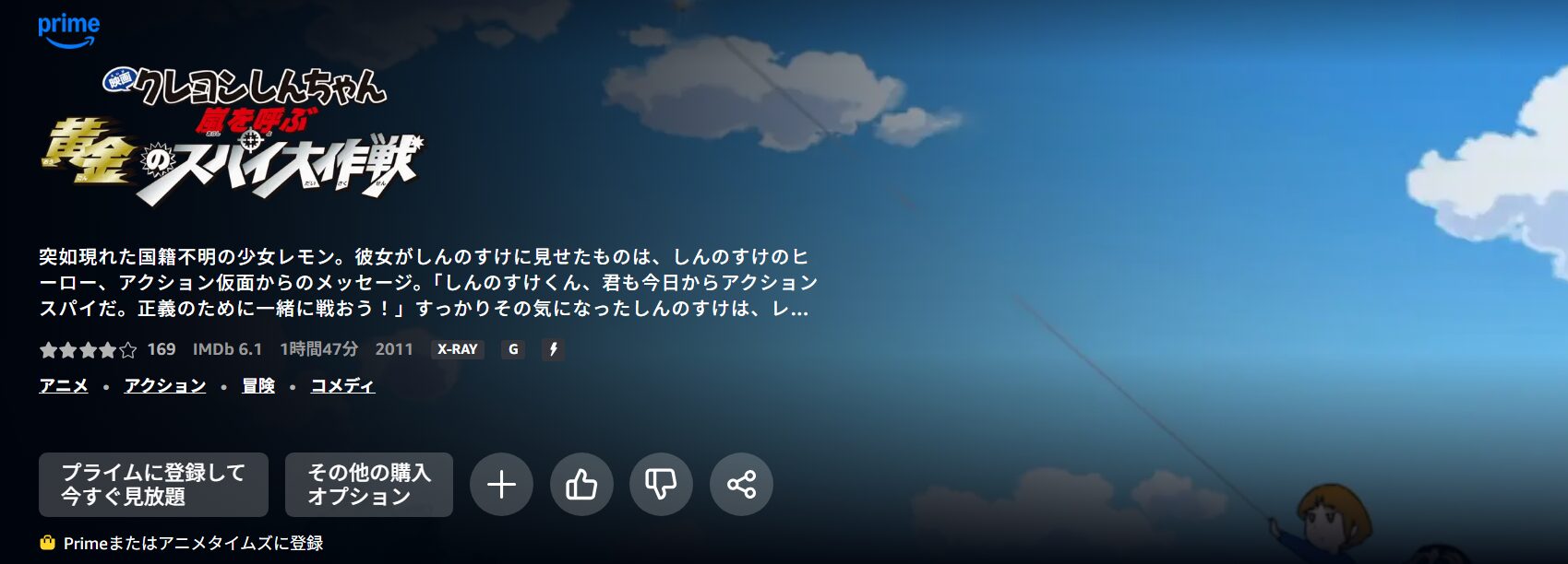 クレヨンしんちゃん 嵐を呼ぶ黄金のスパイ大作戦 Amazon