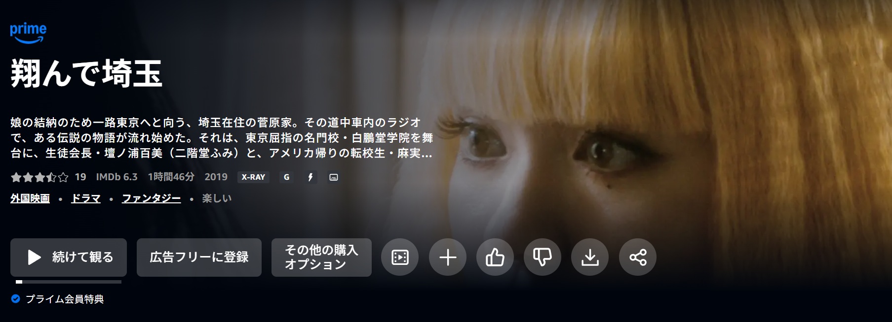 翔んで埼玉 Amazonプライム