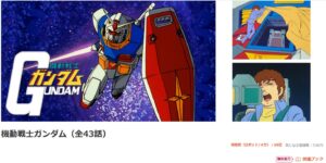 機動戦士ガンダム_dアニメストア
