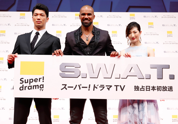 最新作「S.W.A.T.」主演シェマー・ムーアさん特別来日！村田諒太さん、武田梨奈さんがスペシャルゲストで登場したジャパンプレミア速報！