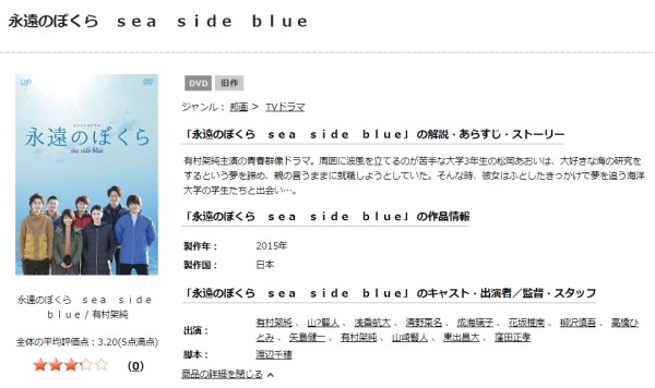 永遠のぼくら sea side blue tsutaya