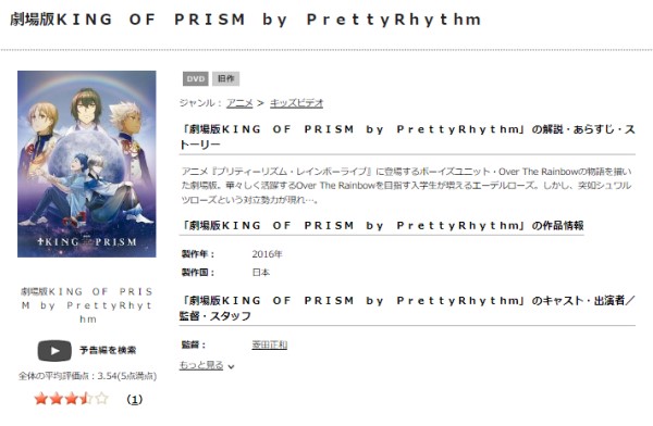 KING OF PRISM by PrettyRhythm tsutaya