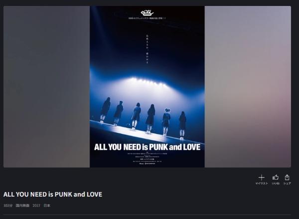 ALL YOU NEED is PUNK and LOVE FOD